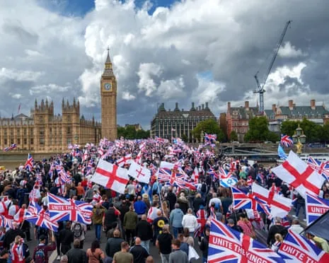 Exiting the UK Robinson Protest: A Concerning Insight