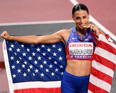 Sydney McLaughlin-Levrone posts fastest female 400m in four decades to claim championship title