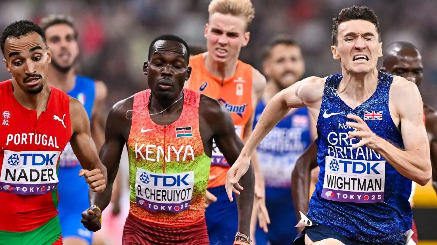 Wightman Wins 1500m Silver while Josh Kerr Endures Setback
