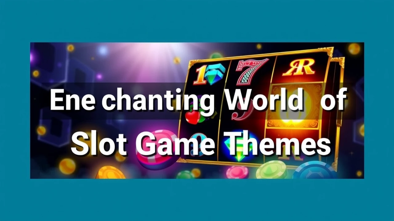 Delving into the Enchanting World of Slot Game Themes