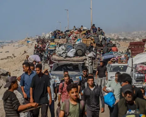 Israeli Forces Push to Force People Away of Gaza's Urban Center as Military Operation Persists