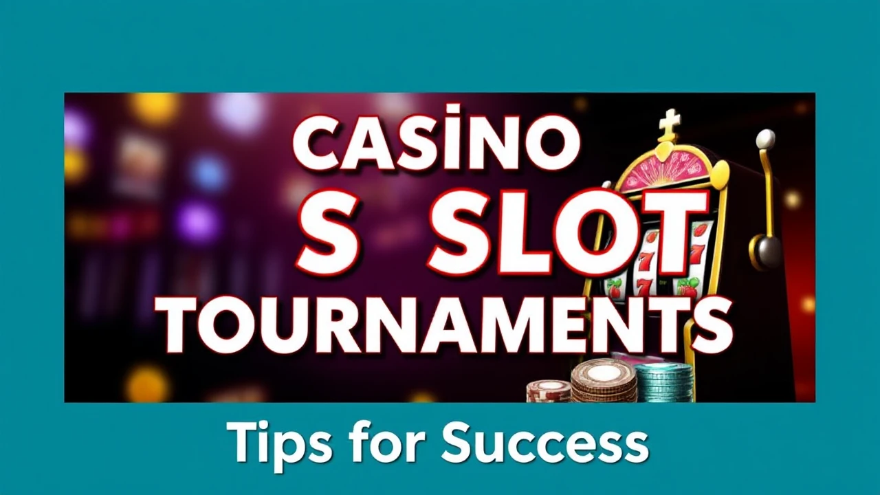Casino Slot Tournaments: Tips for Success