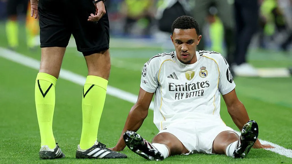 Trent Alexander-Arnold sustains premature injury in Real Madrid Champions League tie