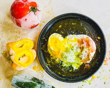 Ways to Transform Surplus Vegetables and Fruits into a Icy Garnish – Recipe